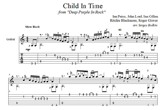 Child in Time (Deep Purple) - guitar cover