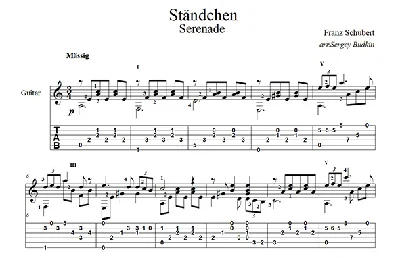 Serenade (Ständchen) Franz Schubert - guitar cover