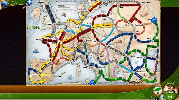 Ticket to Ride - Europe (Steam key / Global)