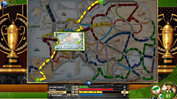 Ticket to Ride - Europe (Steam key / Global)