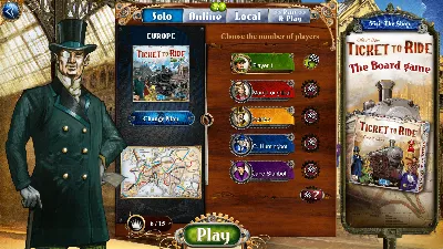 Ticket to Ride - Europe (Steam key / Global)
