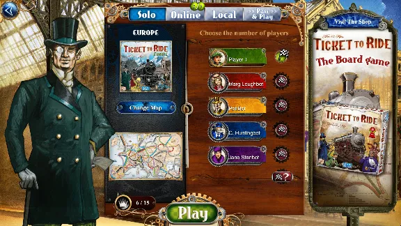Ticket to Ride - Europe (Steam key / Global)