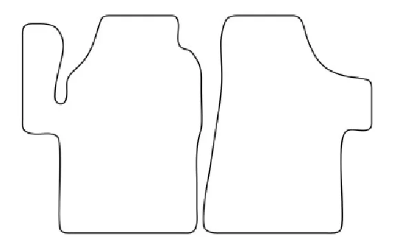 Mercedes-Benz Vito(Viano)(W639)(03-14) mats templates