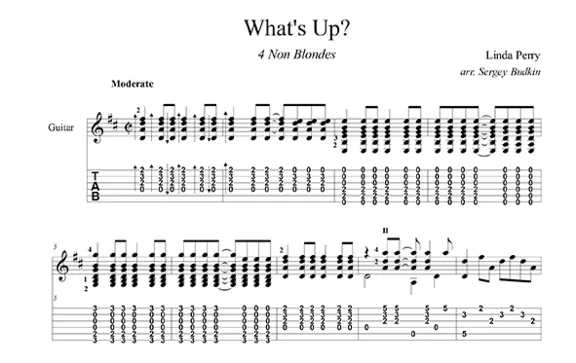 What&acute;s Up? (4 Non Blondes) guitar cover