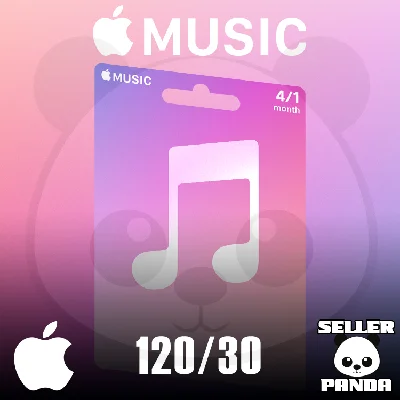 🎵 APPLE MUSIC №3 4 MONTHS FOR NEW OR 1 FOR OLD RU