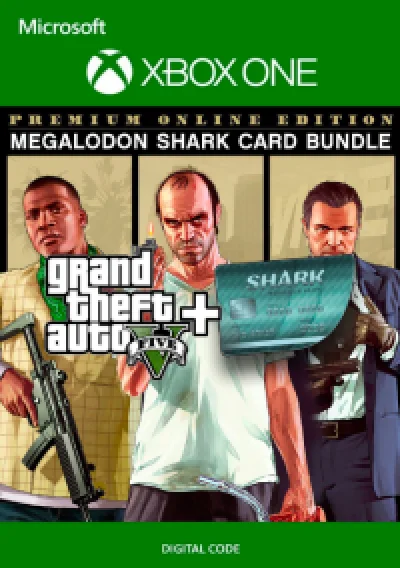 Grand Theft Auto V: Megalodon Shark Card (Xbox) -- RU