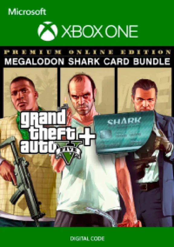 Grand Theft Auto V: Megalodon Shark Card (Xbox) -- RU
