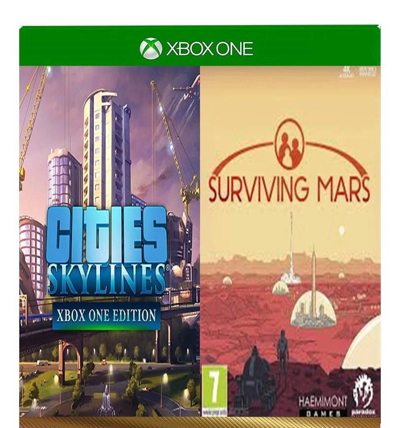 💎Cities Skylines + Surviving Mars XBOX KEY🔑