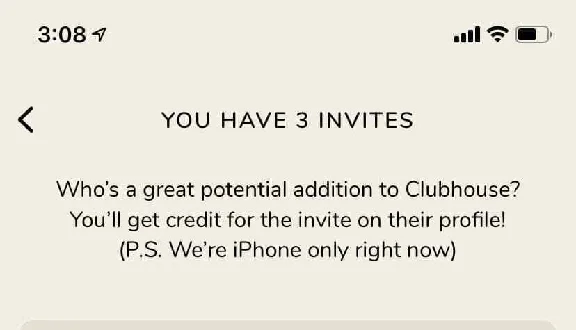Clubhouse Invite. Fast Delivery
