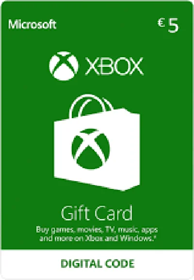 XBOX 5 EUR - FOR EURO ACCOUNTS ONLY