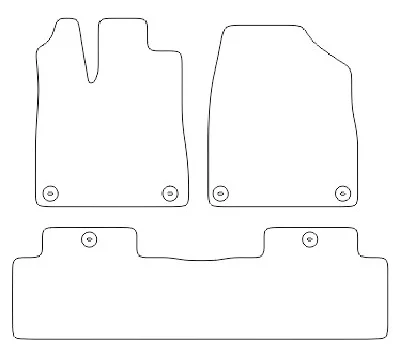 Acura MDX (13-20)  Vector patterns for car mats