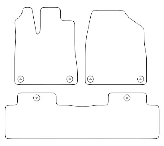 Acura MDX (13-20)  Vector patterns for car mats