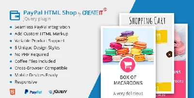 Paypal HTML Shop v1.7