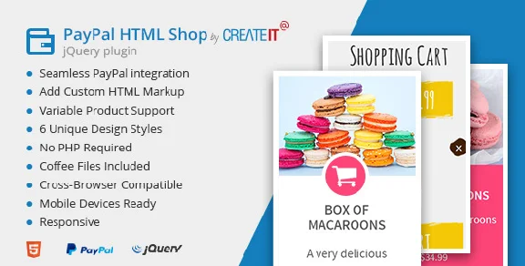 Paypal HTML Shop v1.7