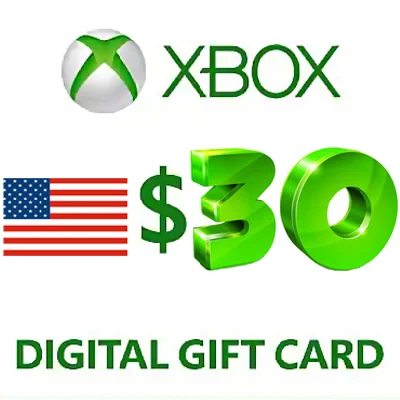 Xbox Live Gift Card $30 USD (USA)