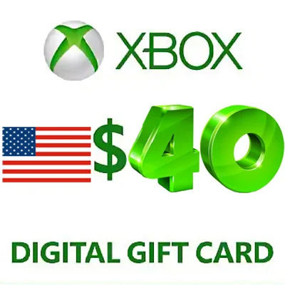 Xbox Live Gift Card $40 USD (USA)