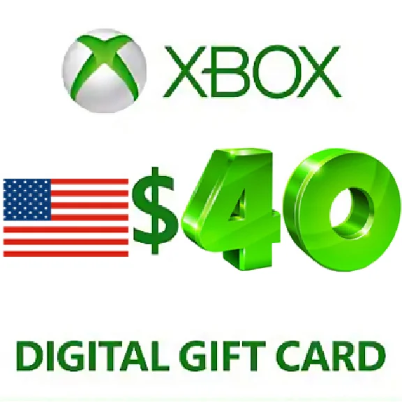 Xbox Live Gift Card $40 USD (USA)