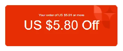 📌Aliexpress $5.8/$5.81 EU/US/TURKEY/ALGERIA (до 27.03)