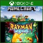 01. MINECRAFT & RAYMAN: Legends Xbox One👍🥇🔥