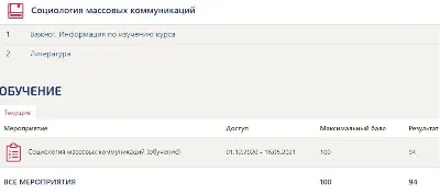 Sociology of Mass Communication Answers (Synergy Test)