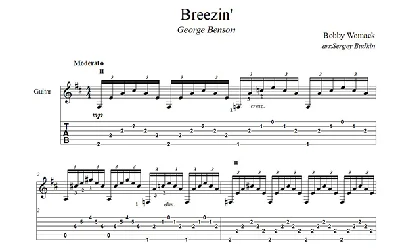 Breezin´ (George Benson) guitar cover