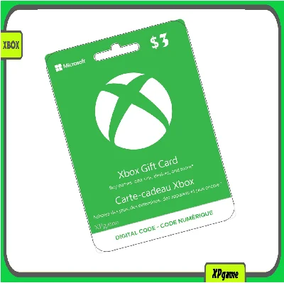 ✅ Xbox Gift Card 3 USD | 3 $