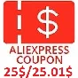 ✅$25/25.01 ALIEXPRESS КУПОН ТОЛЬКО ДЛЯ ФРАНЦИИ ДО 18.04