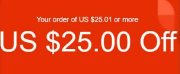 🔥AliExpress $25/$25.01 (to 19.04)  ❗ONLY FOR FRANCE❗