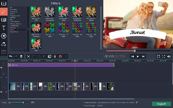 Movavi Video Editor 15 1PC Lifetime Windows
