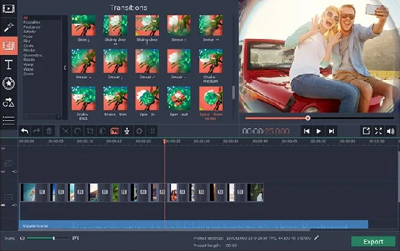 Movavi Video Editor 15 1PC Lifetime Windows