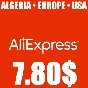 ✅ 7.8$/7.81$ Aliexpress ALGERIA/EUROPE/US - until 25.04