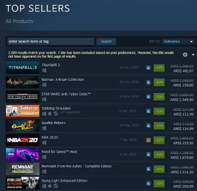 Новый Стим аккаунт (Регион Аргентина / Полный доступ)