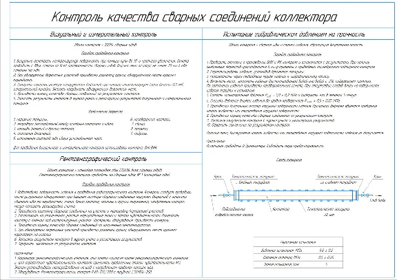 Диплом. Участок сборки и сварки коллектора