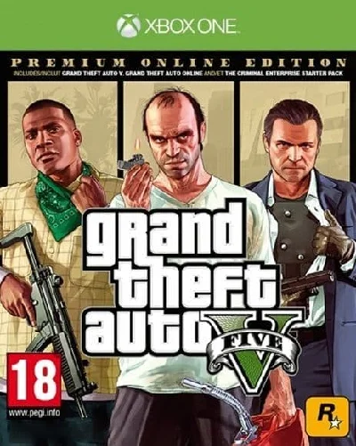 🎮Grand Theft Auto V:Premium Edition XBOX ONE🔑Key