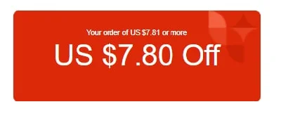 🔥Aliexpress $8.0/$8.01 (EUROPE/USA) до 24.04