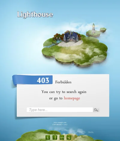 Template Lighthouse