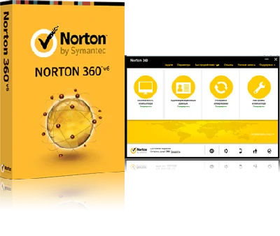 Norton 360 v.6 Premier Ed. eng (+25 Гб!!!) 3 ПК 1 год