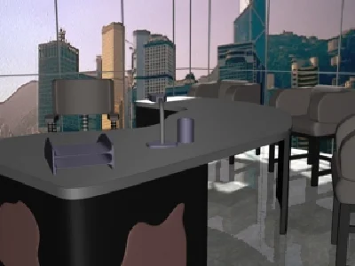 A set of high-quality furniture for 3ds Max - HI-POLY models