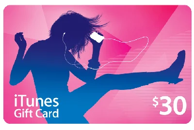 Map iTunes Gift Card $ 30 (USA account) + DISCOUNTS