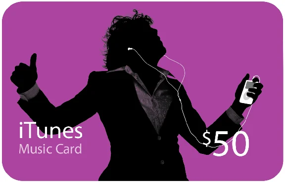 iTunes GIFT CARD - $ 50. XX CODE