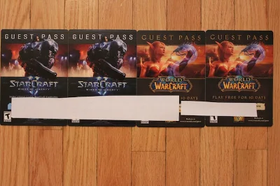 2 Starcraft II Collector Edition. Shipping is included.