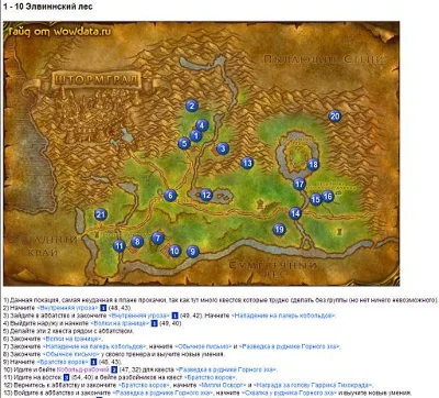 Гайд по прокачке 1-70, альянс (электронная версия)