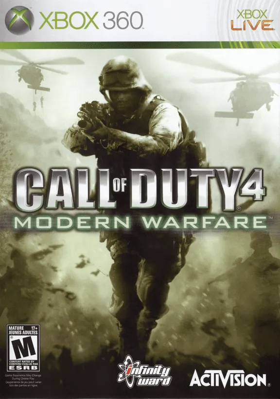 Call of Duty Modern Warfare 1,2,3 (Only for XBOX 360)