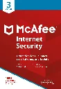 McAfee Internet Security 3 устройство 1 год RU/EN