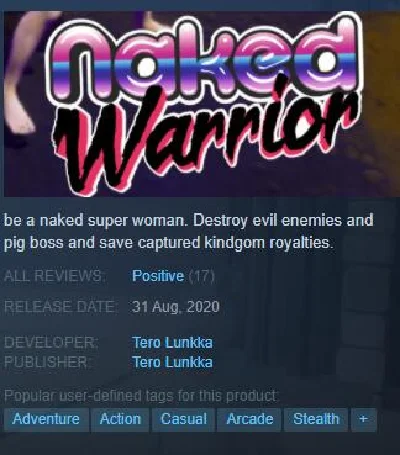 Naked Warrior (Steam Key GLOBAL)