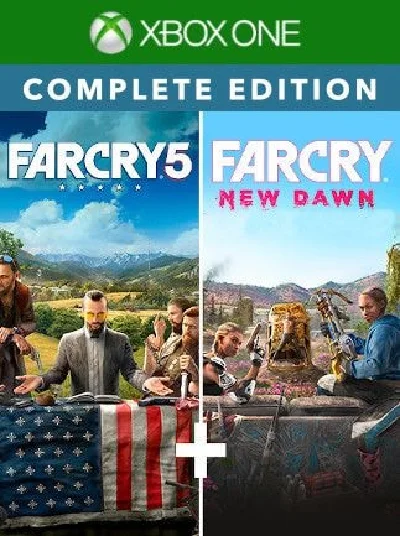 FAR CRY 5  + FAR CRY NEW DAWN DELUXE XBOX KEY