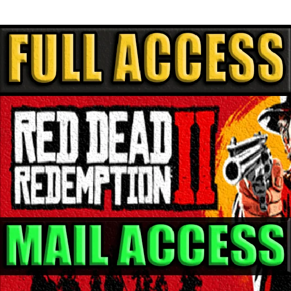RDR 2 ✅ SOCIAL CLUB/ONLINE/RDR2 ✅ FULL ACCESS + MAIL 🔥