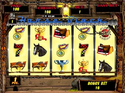 Эмулятор игрового автомата Black Horse (Лошади) ПОЛНАЯ ВЕРСИЯ + ПОДАРОК И БОНУС