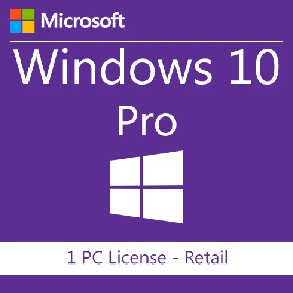 Microsoft WINDOWS 10 PRO RETAIL 1 PC 32/64 🌎- Lifetime