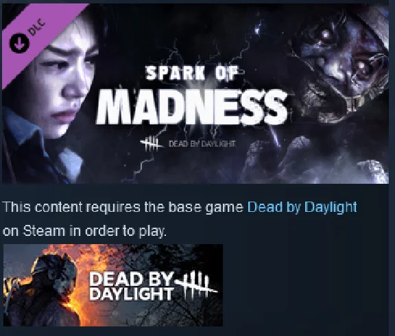 Dead by Daylight - Spark of Madness Chapter DLC ✅GLOBAL